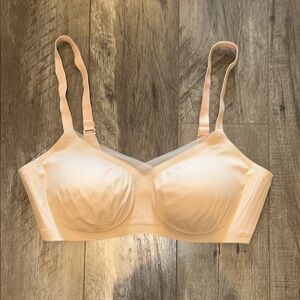 HONEYLOVE CROSSOVER WIRELESS BRA SIZE 1X (40 C/D) BEIGE